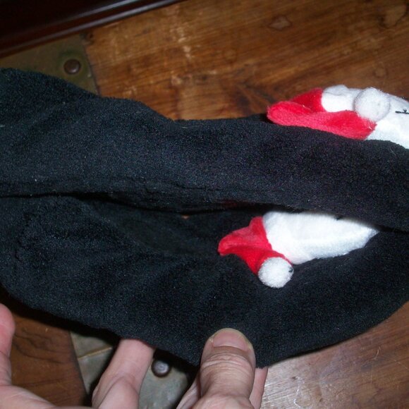 NWT DISNEY Jack Nightmare Before Christmas WOMENS SLIPPERS SNUGGLE TOES SIZE S/M - Picture 4 of 6